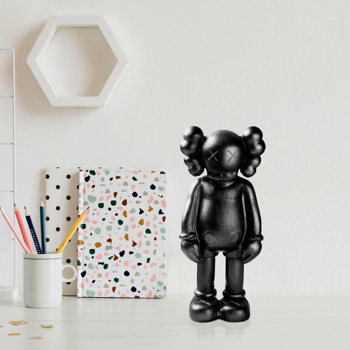 Aberto Design Yak-051-C Objeto Decorativo Negro